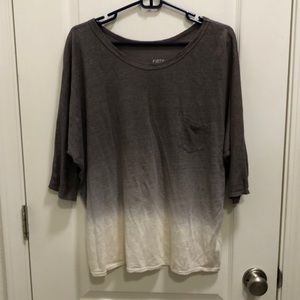 Firth Ombré Linen Top